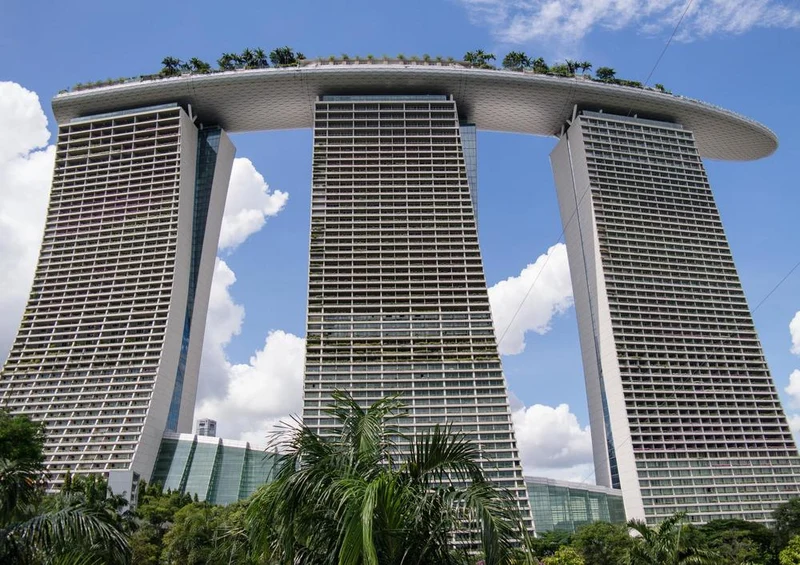 18097 Gebäude - Marina Bay Sands Puzzle