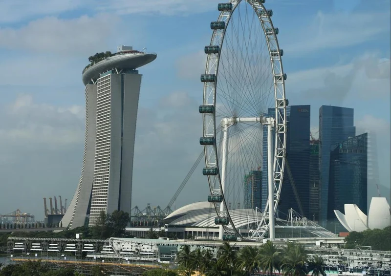 18092 Gebäude - Marina Bay Puzzle