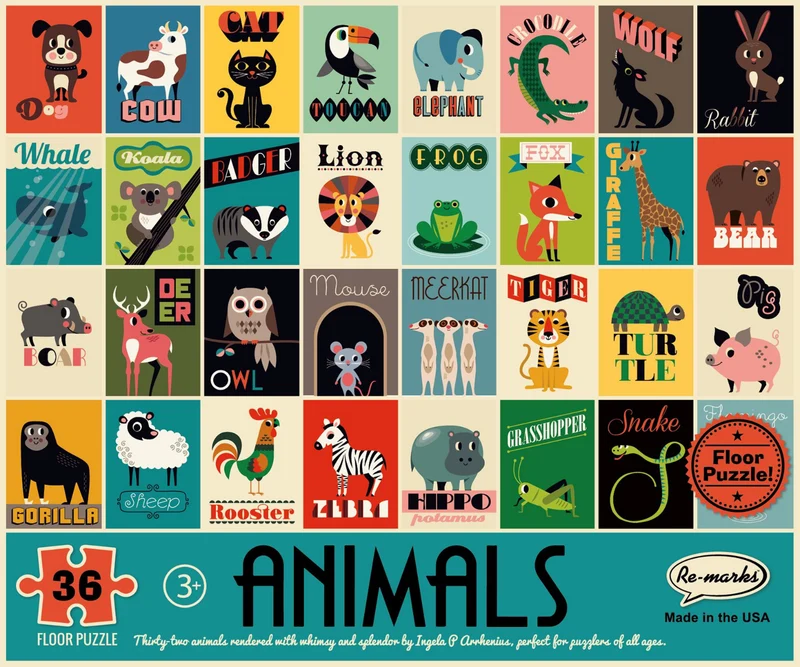 Animals (Floor Puzzle)