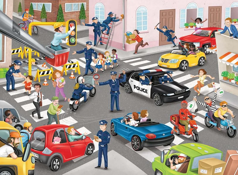 Ravensburger Police on Patrol (La police en patrouille)