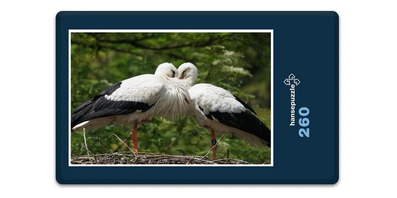 19445 Tierwelt - Storch im Nest Puzzle