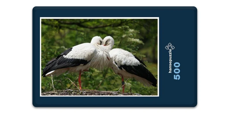 19445 Tierwelt - Storch im Nest Puzzle