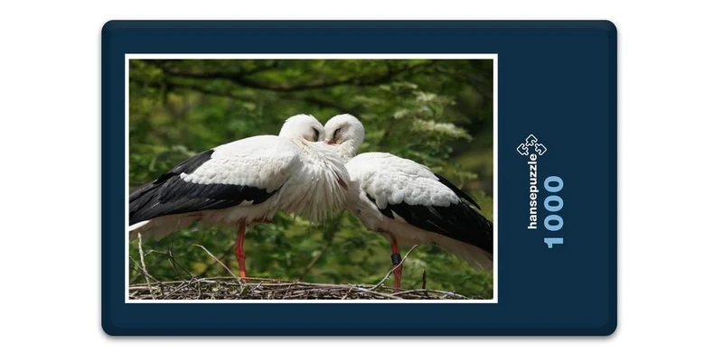 19445 Tierwelt - Storch im Nest Puzzle