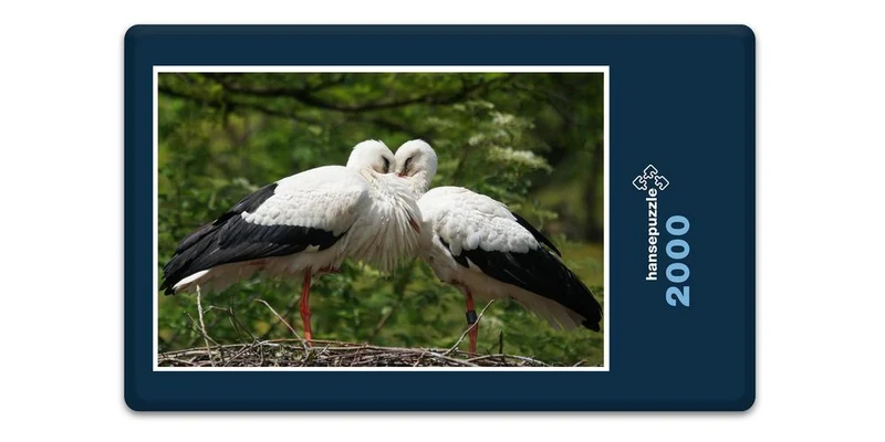 19445 Tierwelt - Storch im Nest Puzzle