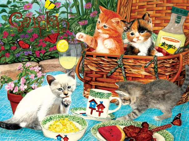 Picnic Kittens, Julie Bauknecht