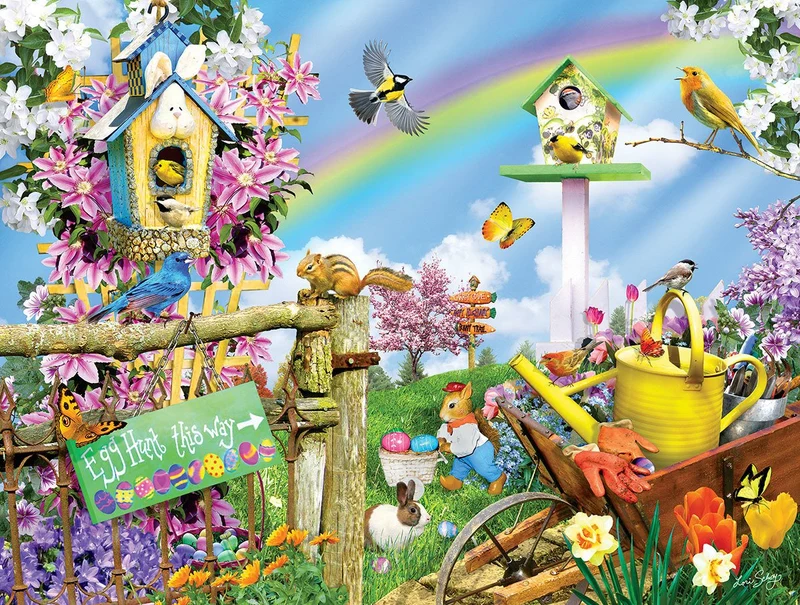 Spring Egg Hunt, Lori Schory