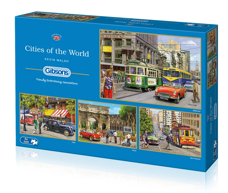 Cities of the World, Kevin Walsh (4-in-1)
