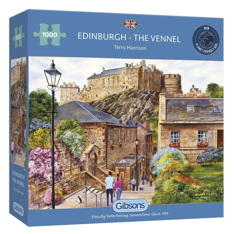 Edinburgh - The Vennel, Terry Harrison (1000pcs)