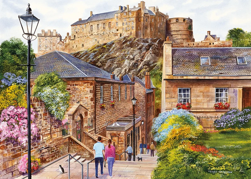 Edinburgh - The Vennel, Terry Harrison (1000pcs)