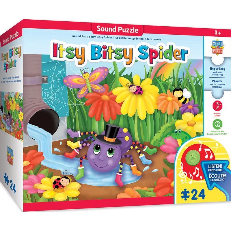 Sing-a-Long Sound Floor Puzzle - Itsy Bitsy Spider