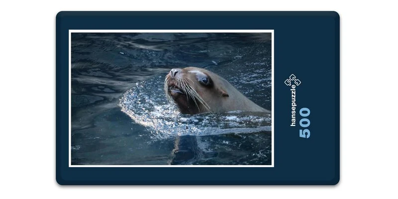 18796 Tierwelt - Seehund im Wasser Puzzle