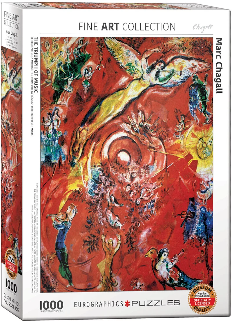 Fine Art: The Triumph of Music, Marc Chagall