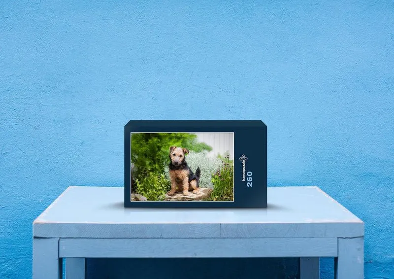31418 Tierwelt - Terrier im Garten Puzzle