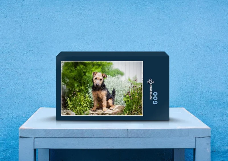 31418 Tierwelt - Terrier im Garten Puzzle
