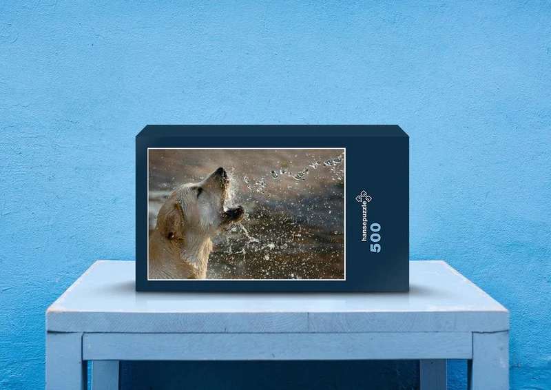 31384 Tierwelt - Hund am Wasser Puzzle