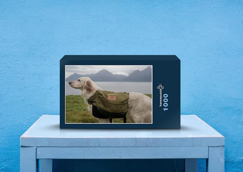 30859 Tierwelt - Hund auf Wanderung Puzzle