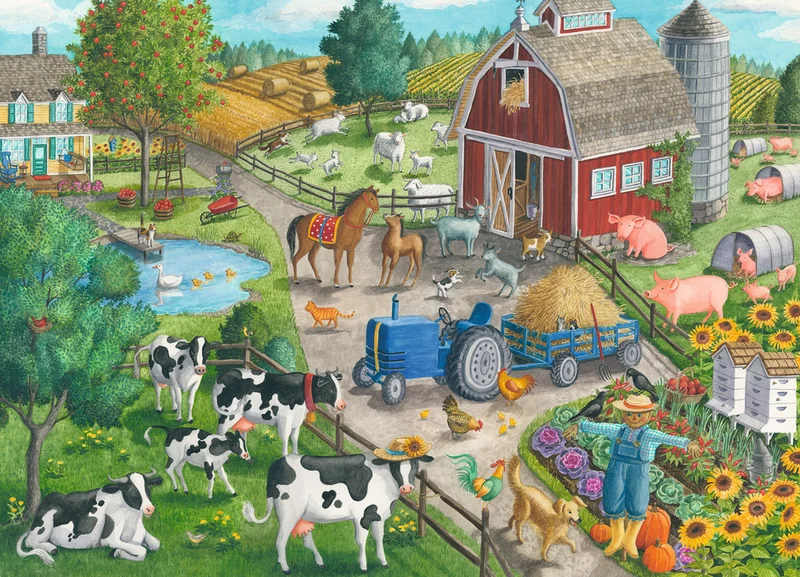 Ravensburger Home on the Range, Ingrid Slyder