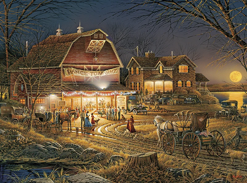 Harvest Moon Ball, Terry Redlin