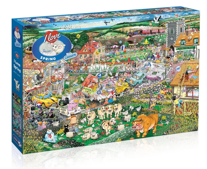 I Love Spring, Mike Jupp (1000pcs)