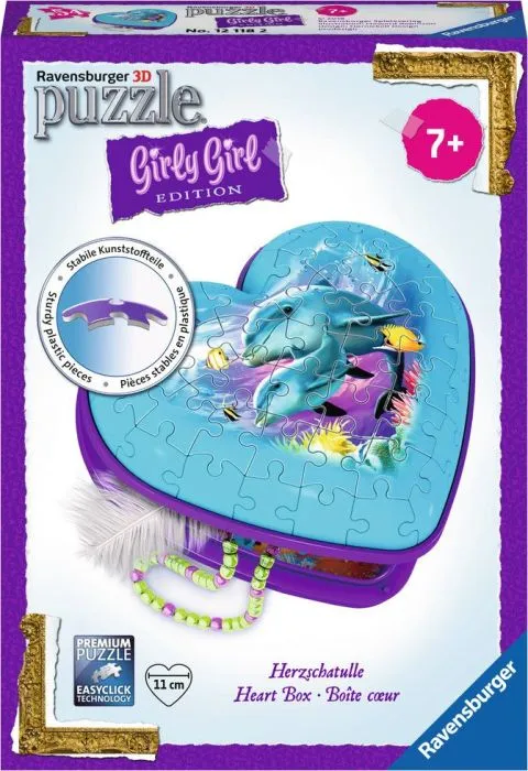 Ravensburger Heart Box - Underwater (3D Puzzle)