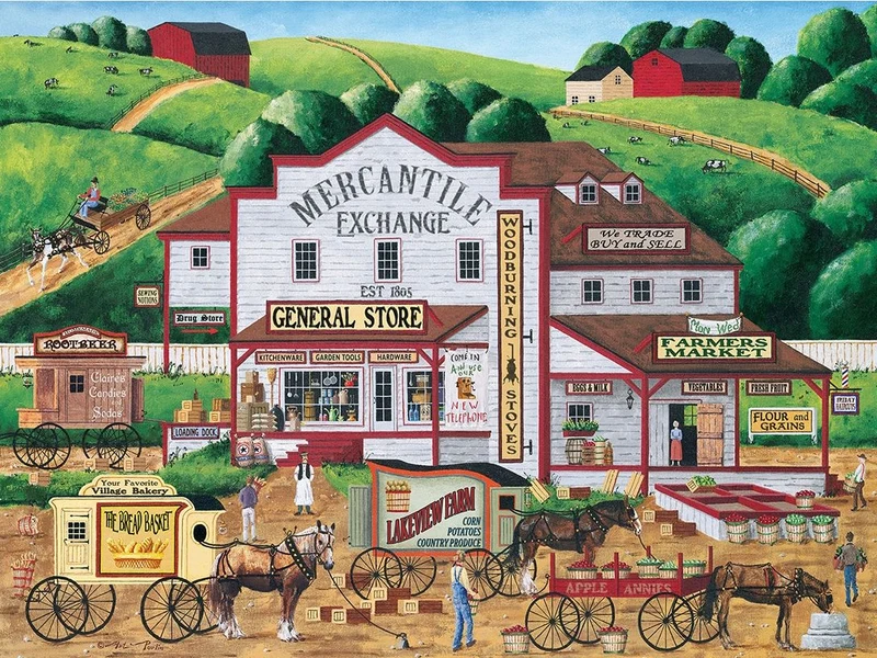 Morning Deliveries, Art Poulin