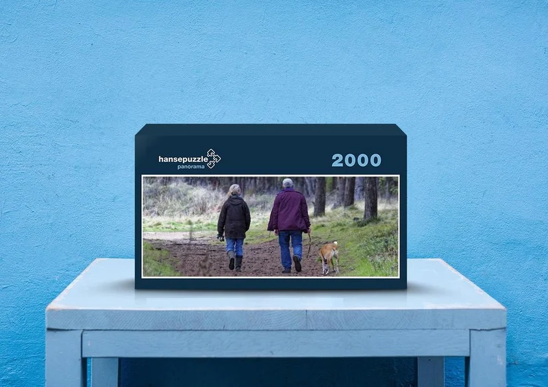 41254 Tierwelt - Spaziergang mit Hund Puzzle