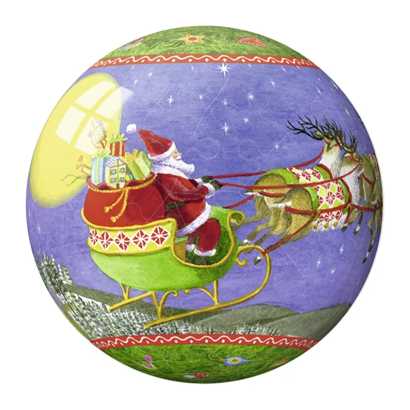 Ravensburger Christmas Ornament 3D Puzzle Ball - Santa