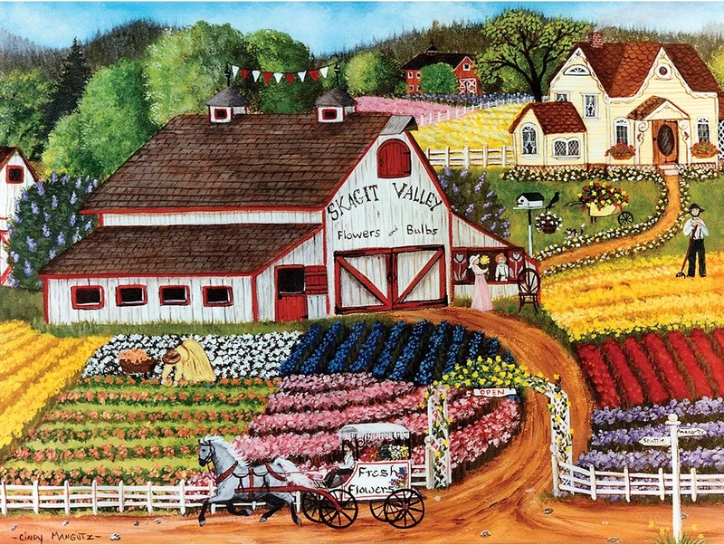 Fresh Flowers, Cindy Mangutz