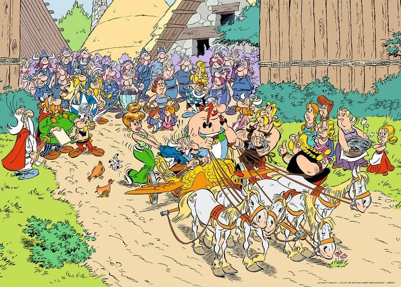 Ravensburger Asterix in Italy