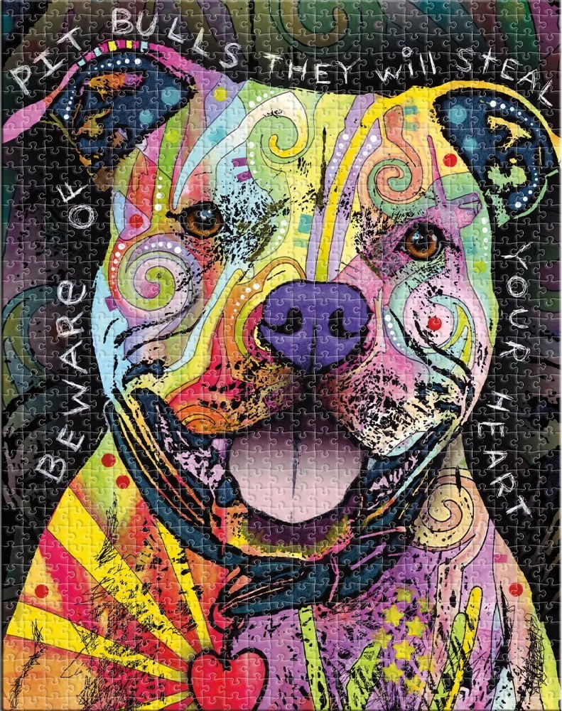Beware Pit Bull, Dean Russo (500pcs)
