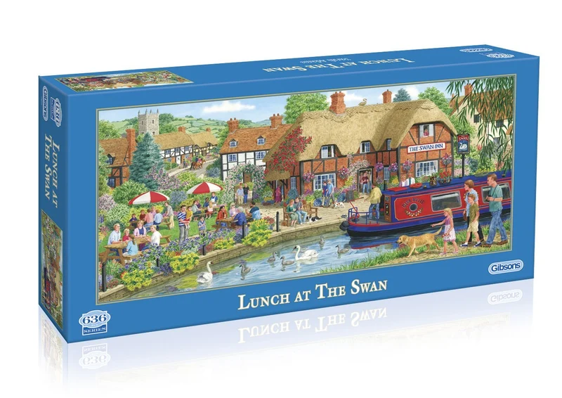 Lunch at The Swan, Sarah Adams (Panoramic)