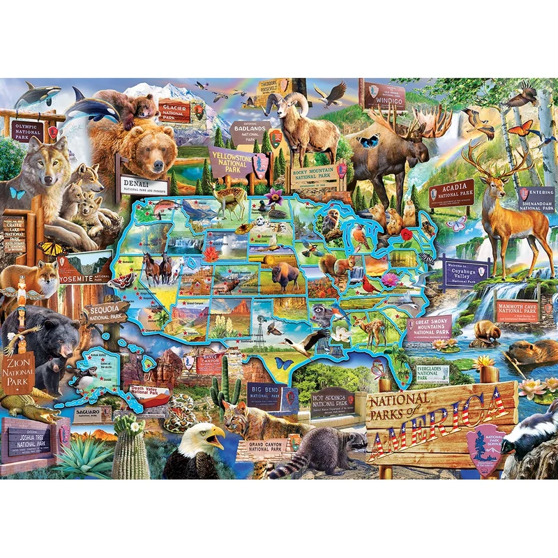 National Parks of America, Adrian Chesterman