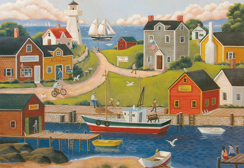 Ravensburger Gone Fishin', Steve Klein