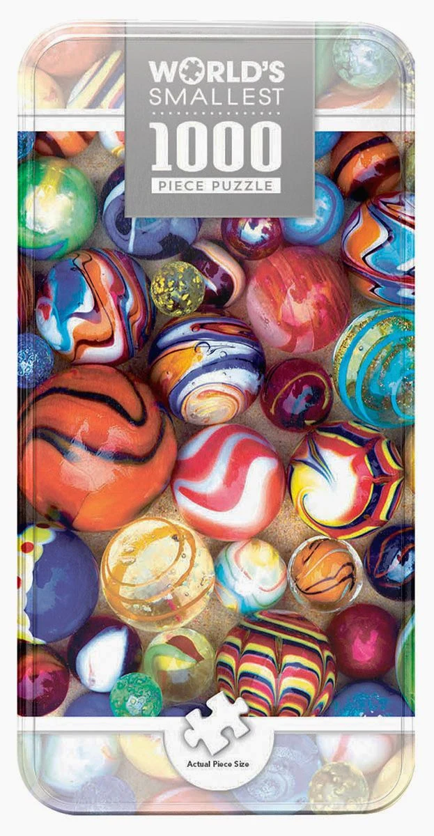 World's Smallest - All My Marbles (1000pcs) (Compact Tin Box)