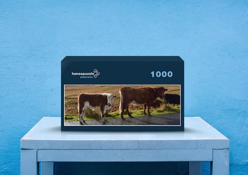 29638 Tierwelt - Kühe auf der Weide Puzzle