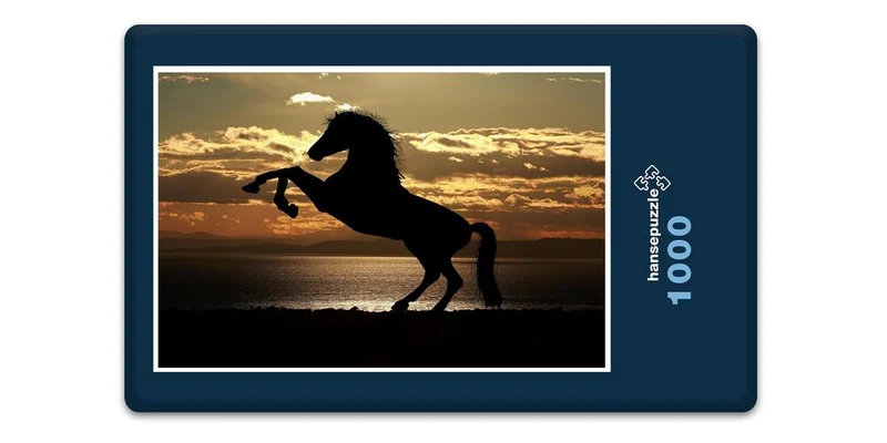 16712 Tierwelt - Mustang Puzzle