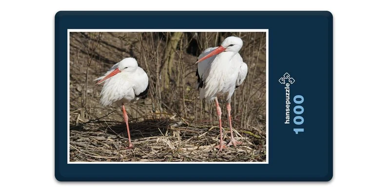 16697 Tierwelt - Storch-Familie Puzzle
