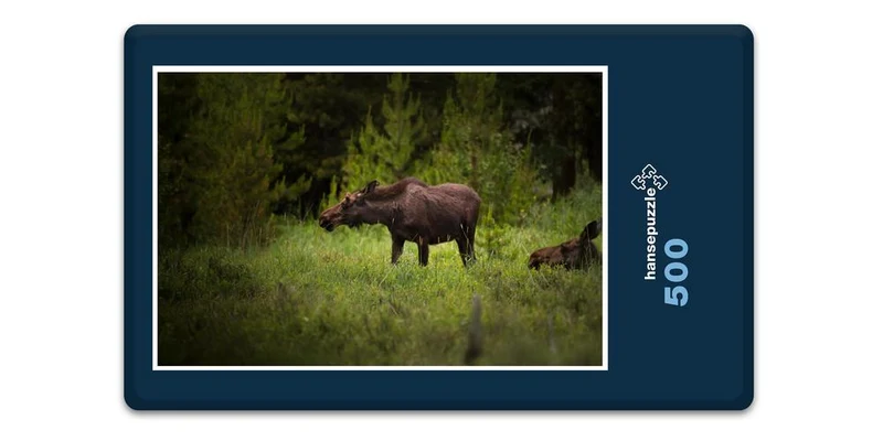 16692 Tierwelt - Elch in Wildnis Puzzle