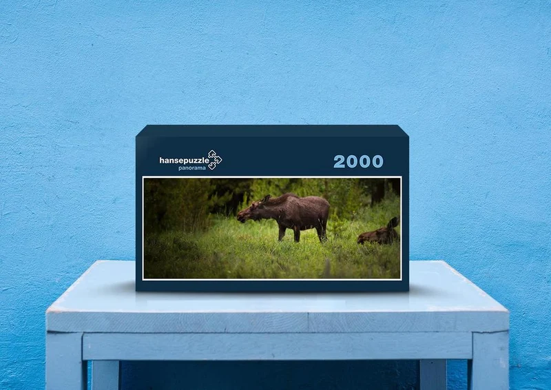 16692 Tierwelt - Elch in Wildnis Puzzle