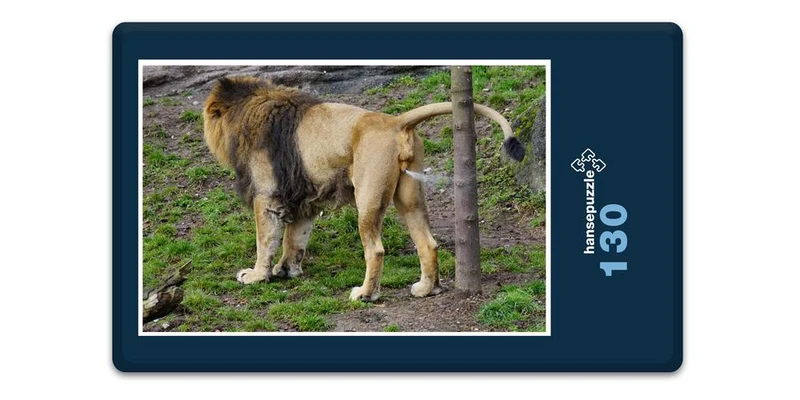 16899 Tierwelt - Löwen-Toilette Puzzle