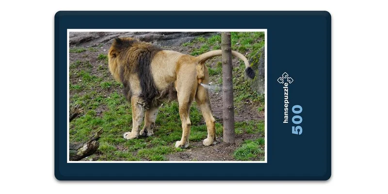 16899 Tierwelt - Löwen-Toilette Puzzle