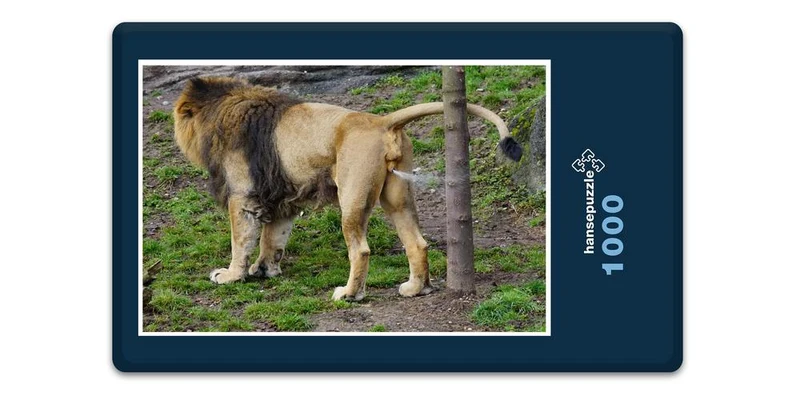16899 Tierwelt - Löwen-Toilette Puzzle