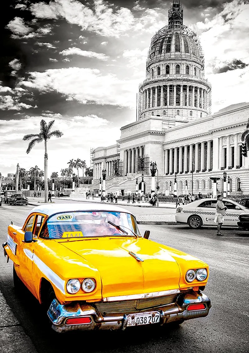 Taxi in La Havana, Cuba