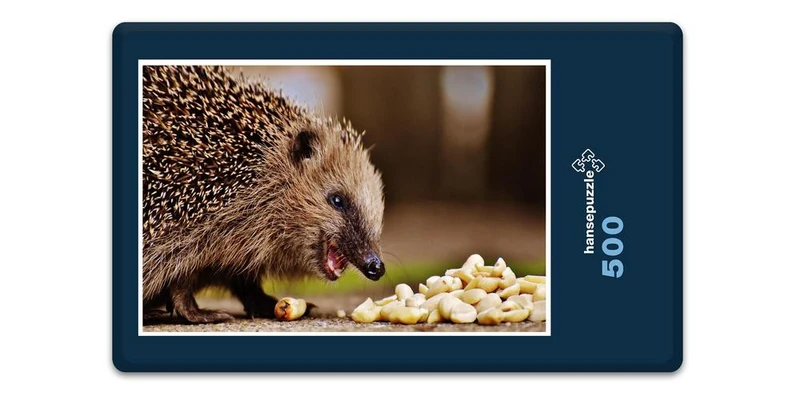 16819 Tierwelt - hungriger Igel Puzzle