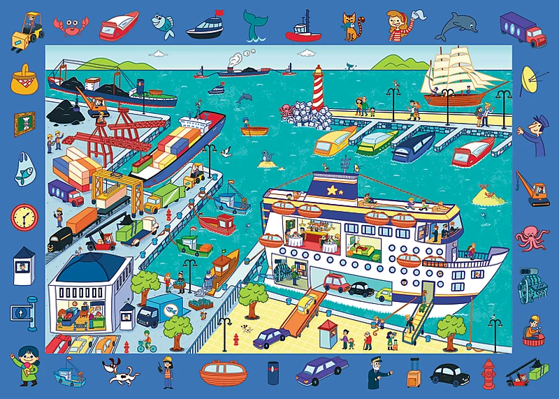 Visit the Port - Observation Puzzle