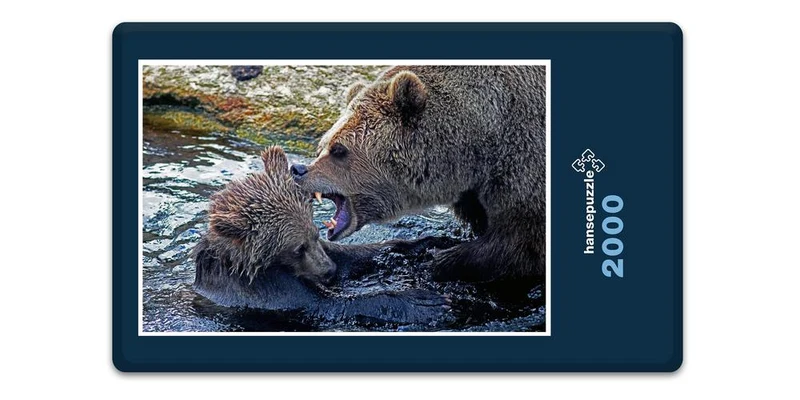 16682 Tierwelt - Bären-Familie Puzzle