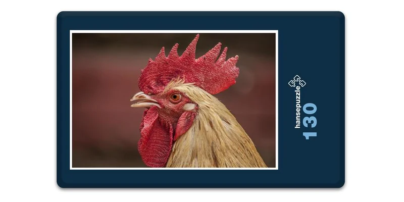 16672 Tierwelt - Hahn Puzzle