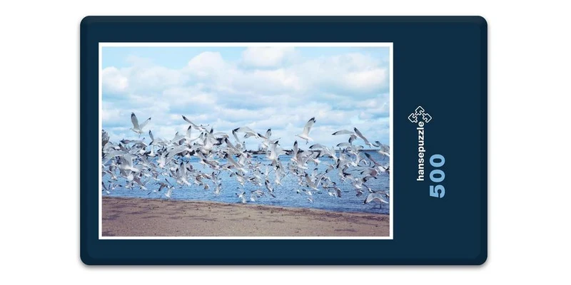 16621 Tierwelt - Möwen-Schwarm Puzzle