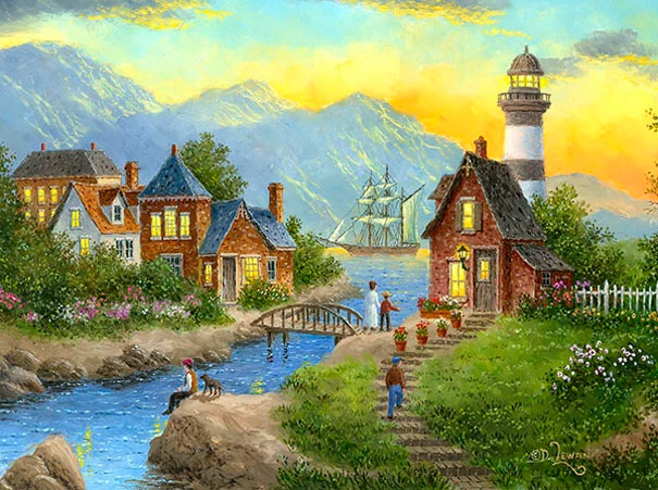 Bayside Afterglow, Dennis Lewan