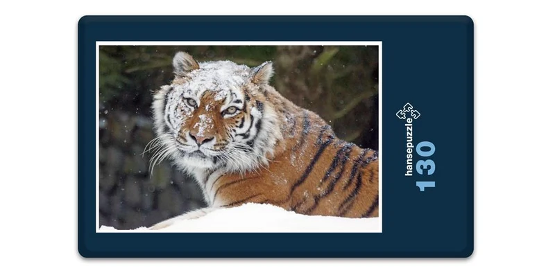 17109 Tierwelt - Schnee-Tiger Puzzle